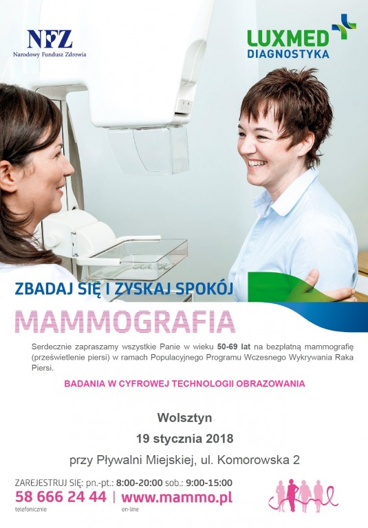 Bezpatna mammografia