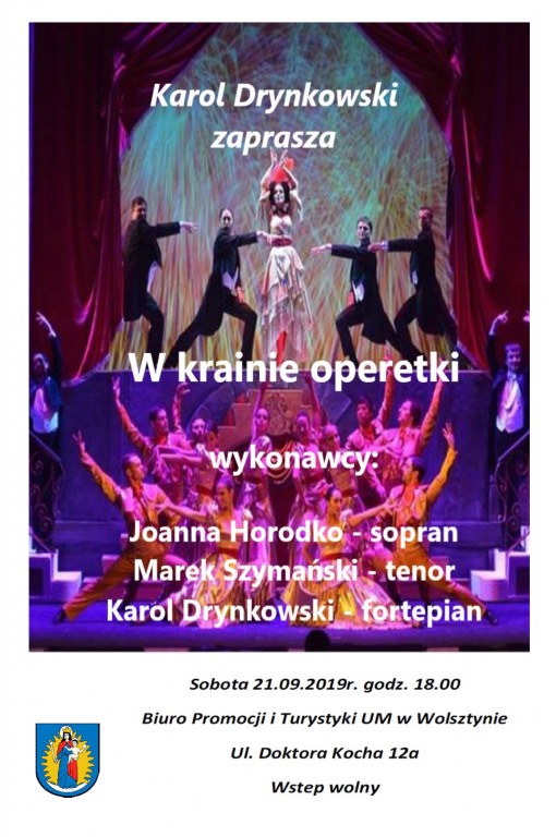 Koncert operetkowy w wykonaniu Joanny Horodko