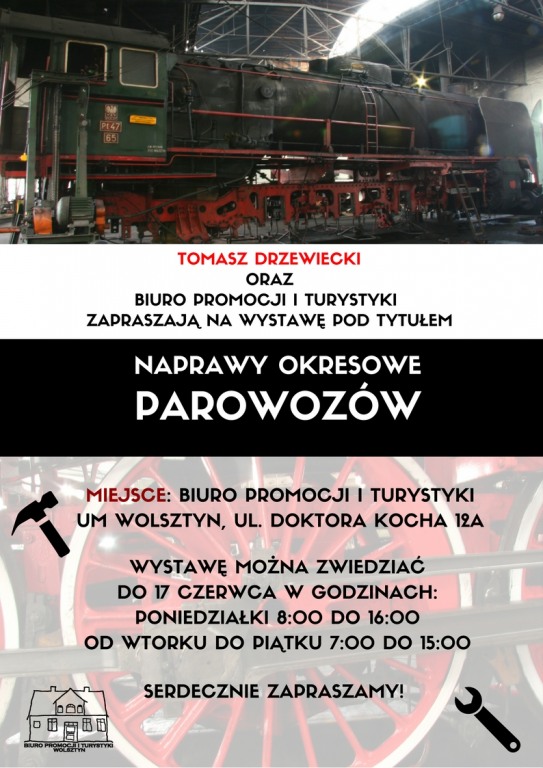 Naprawy okres. parowozw